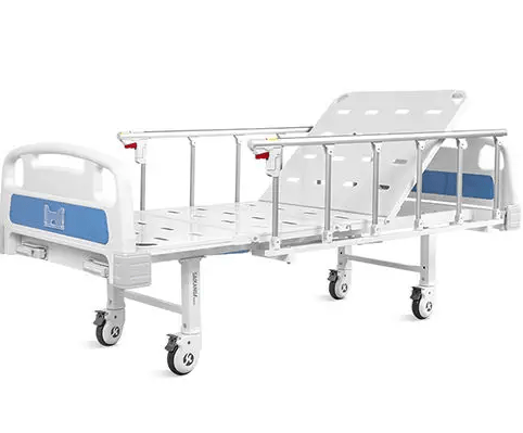 Bed Hospital Manual 2 Function with folding sides